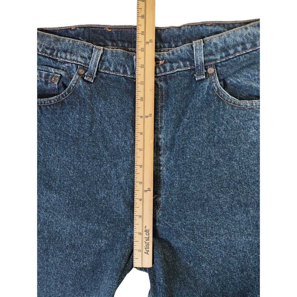 Vintage 90s Levi's 505 Straight Jeans Men's 40x30* Blue Denim Made in USA - Picture 9 of 14